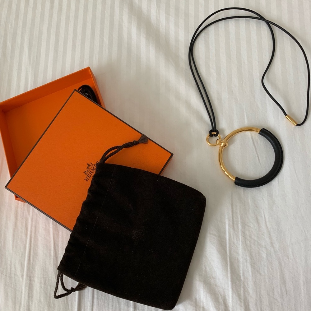 Hermes Loop Necklace